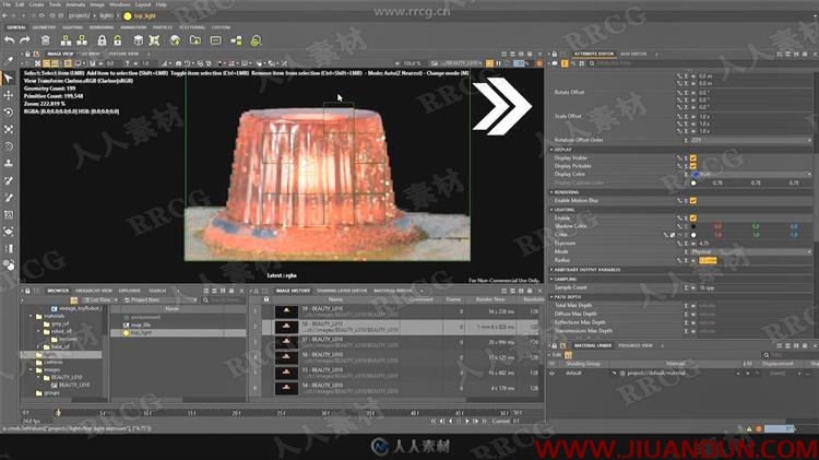 Clarisse IFX创建数百万个多边形的巨大3D环境训练视频教程 CG 第12张
