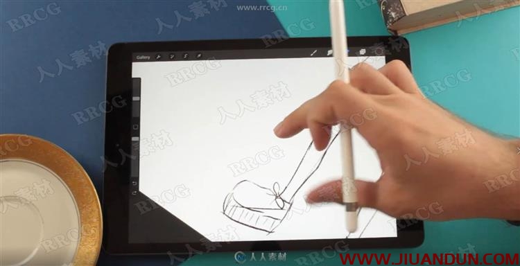 卡通女孩肖像iPad数字绘画技能实例训练视频教程 AE 第9张