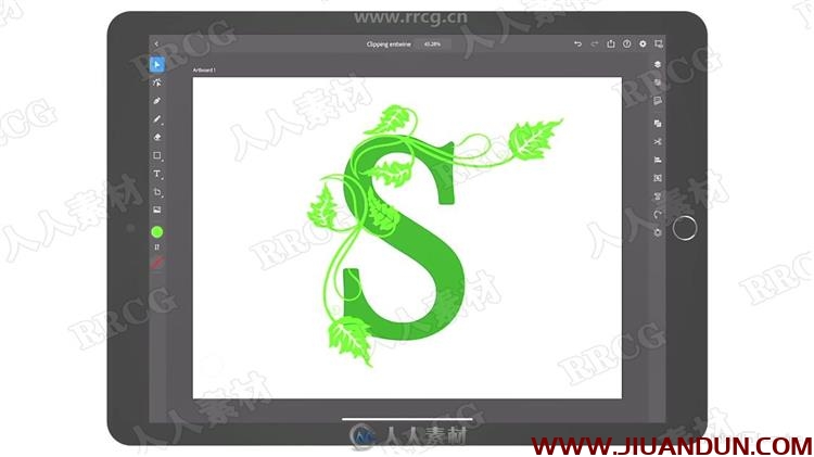 iPad版Illustrator插图器印刷术和类型效果视频教程 AI 第10张