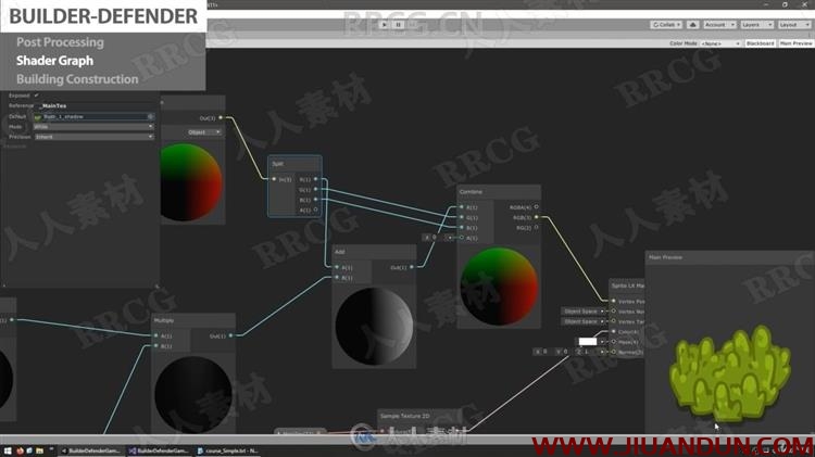 Unity塔防与RTS游戏开发制作技术训练视频教程 CG 第4张