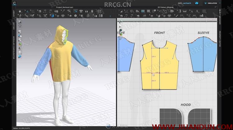 CLO逼真3D服装设计基础技能训练视频教程 CG 第2张
