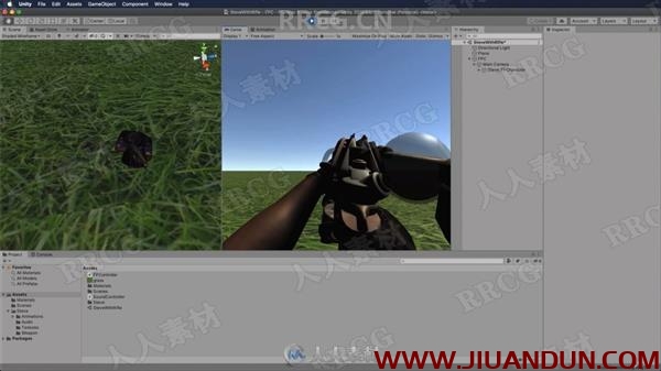 Unity丧失兵团第一人称射击游戏完整制作视频教程 CG 第12张