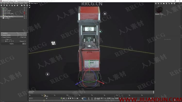 Blender 3A级游戏道具资产高质量实例制作视频教程 3D 第8张