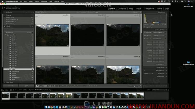 Lightroom曝光HDR摄影后期处理视频教程 LR 第7张
