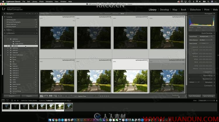 Lightroom曝光HDR摄影后期处理视频教程 LR 第11张