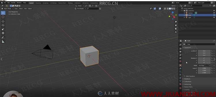 Blender初学者3D景观建模实例技能训练视频教程 3D 第3张