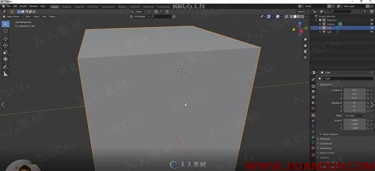Blender初学者3D景观建模实例技能训练视频教程 3D 第4张
