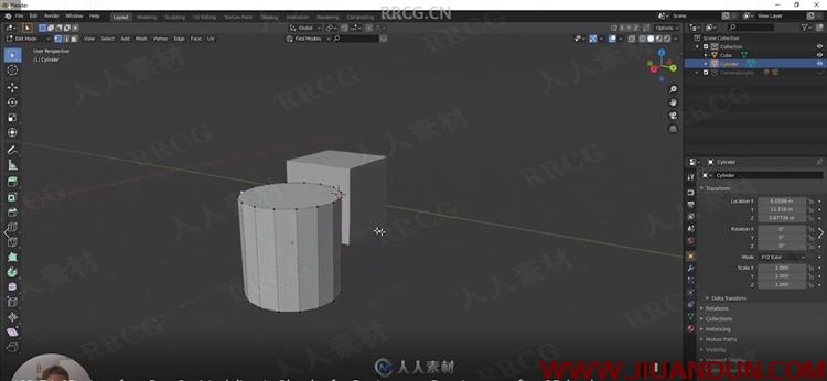 Blender初学者3D景观建模实例技能训练视频教程 3D 第6张