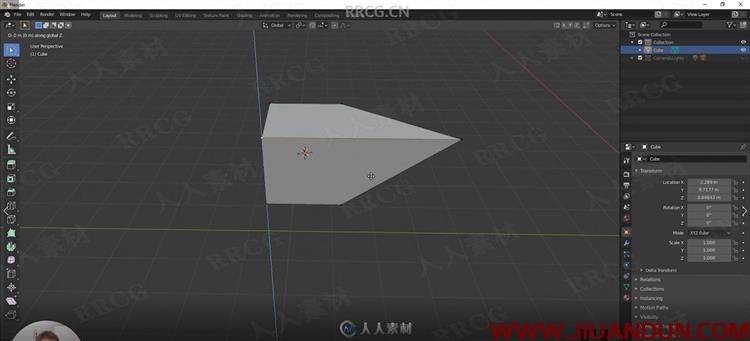 Blender初学者3D景观建模实例技能训练视频教程 3D 第7张