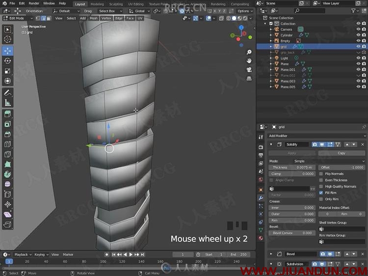 Blender龙斧多边形建模视频教程 3D 第12张