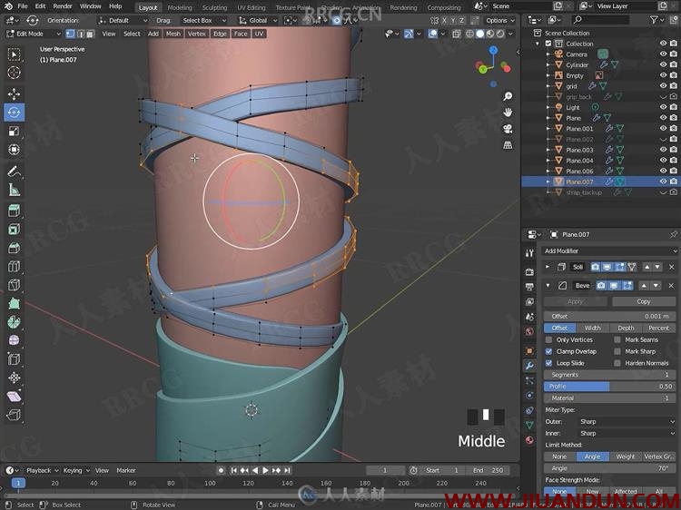 Blender龙斧多边形建模视频教程 3D 第15张