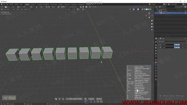 Blender硬表面建模及越野车实例建模视频教程 3D 第6张