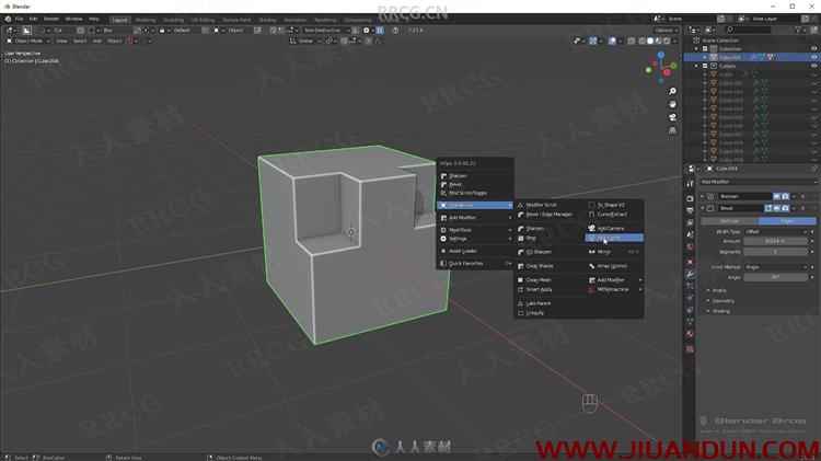 Blender硬表面建模及越野车实例建模视频教程 3D 第7张