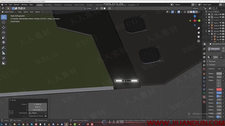 Blender硬表面建模及越野车实例建模视频教程 3D 第15张