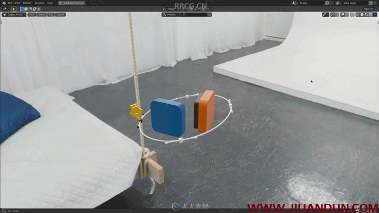 Blender中创建3D图标循环动画视频教程 3D 第4张