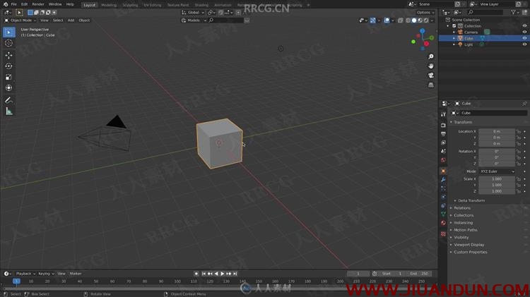 Blender中创建3D图标循环动画视频教程 3D 第5张