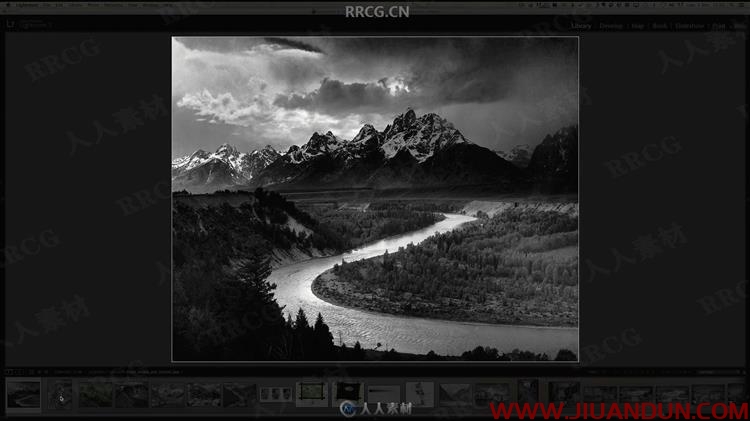 Lightroom创建黑白滤镜照片效果后期处理视频教程 LR 第3张