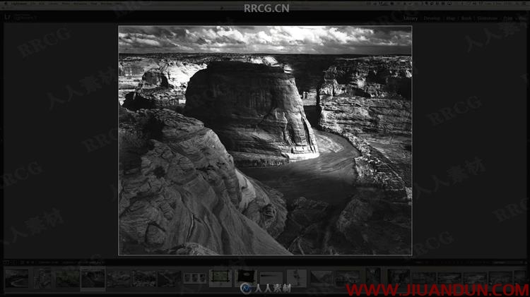 Lightroom创建黑白滤镜照片效果后期处理视频教程 LR 第4张