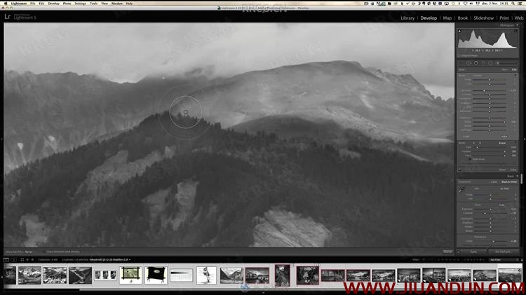 Lightroom创建黑白滤镜照片效果后期处理视频教程 LR 第11张
