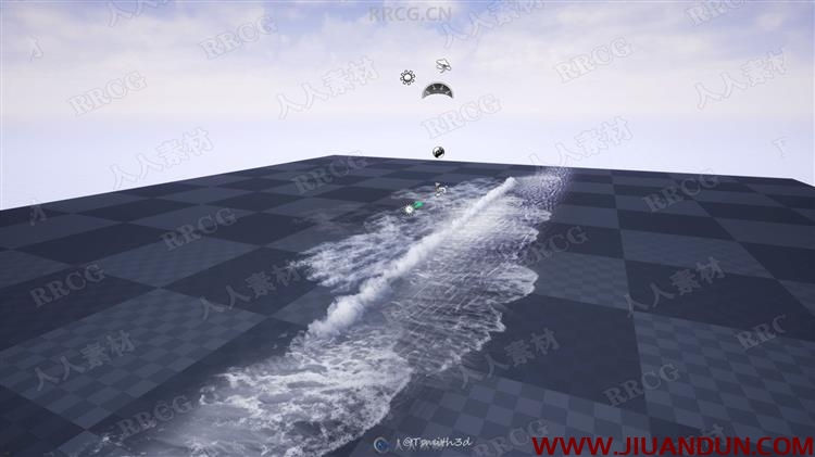 UE4真实海洋游戏环境场景实例制作视频教程 design others 第19张
