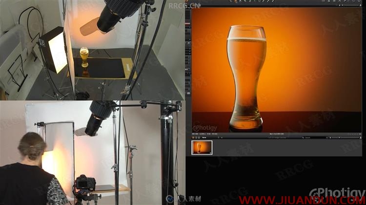 啤酒主题专业摄影及后期图像修饰处理视频教程 摄影 第6张