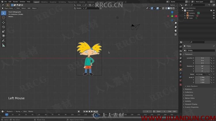Blender卡通立体人物角色模型创建视频教程 3D 第5张