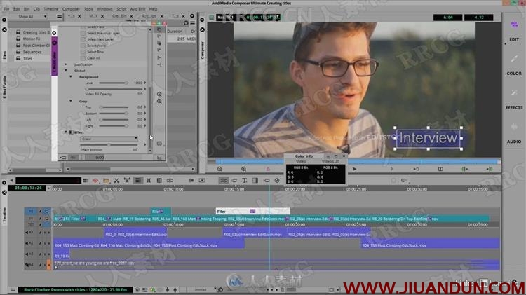 Avid Media Composer 2020视频编辑核心技能训练视频教程第一季 CG 第11张
