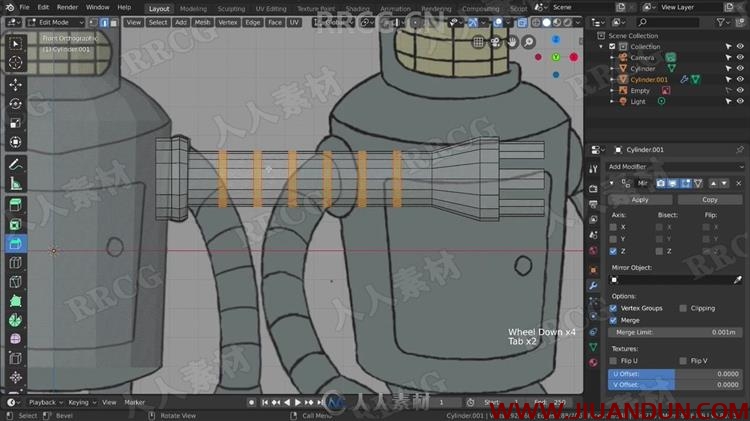 Blender卡通角色建模绑定动画全流程视频教程 3D 第3张