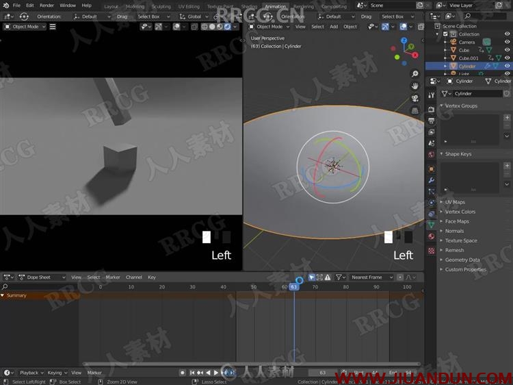 Blender逼真动画原理基础核心训练视频教程 3D 第3张