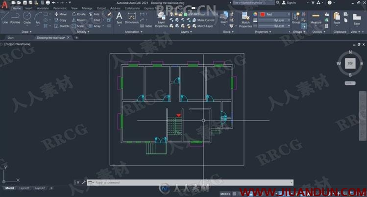 AutoCAD 2021中2D与3D专业设计训练视频教程 CAD 第4张