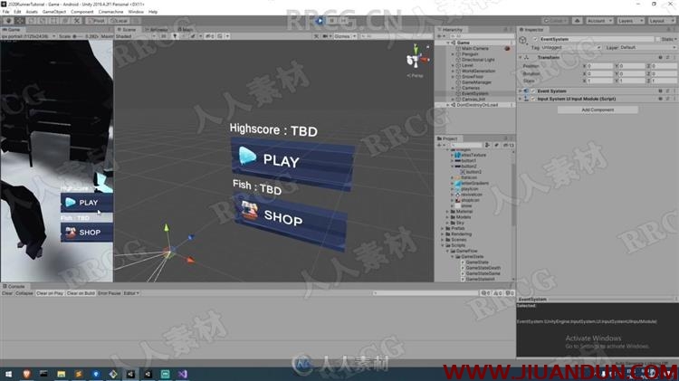 Unity 2020移动端游戏开发完整技能训练视频教程 design others 第12张