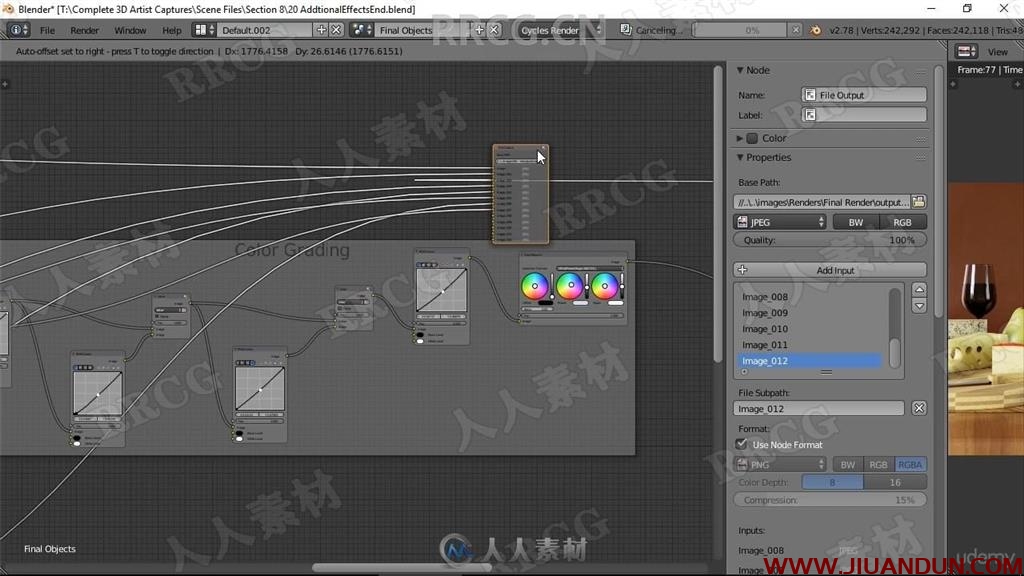Blender建模雕刻照明纹理渲染全面训练视频教程 3D 第21张