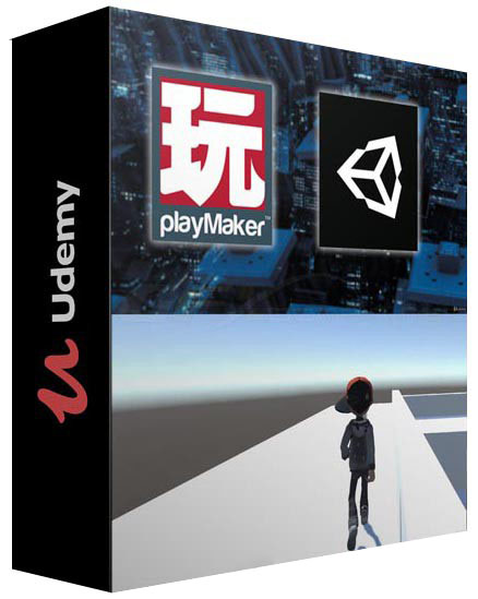 Unity和Playmaker无编程冒险益智游戏完整制作教程-中英字幕 3D 第1张