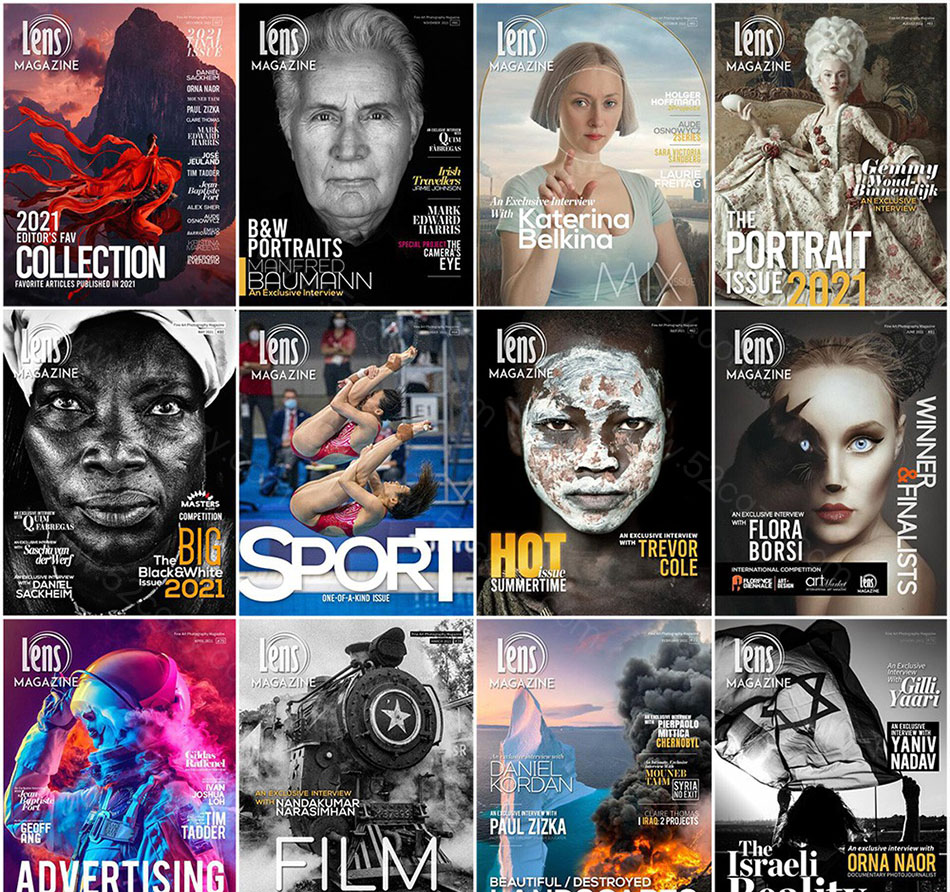 《Lens Magazine》视觉摄影杂志2021年全年系列1-12期 摄影 第1张