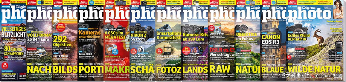 德国《Digital Photo》摄影杂志 2021年 全年12期 PDF格式 摄影 第2张