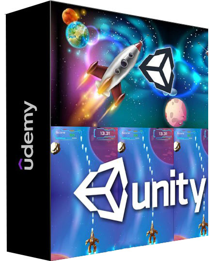 【中文字幕】Unity太空射击游戏完整项目实例视频教程 3D 第1张