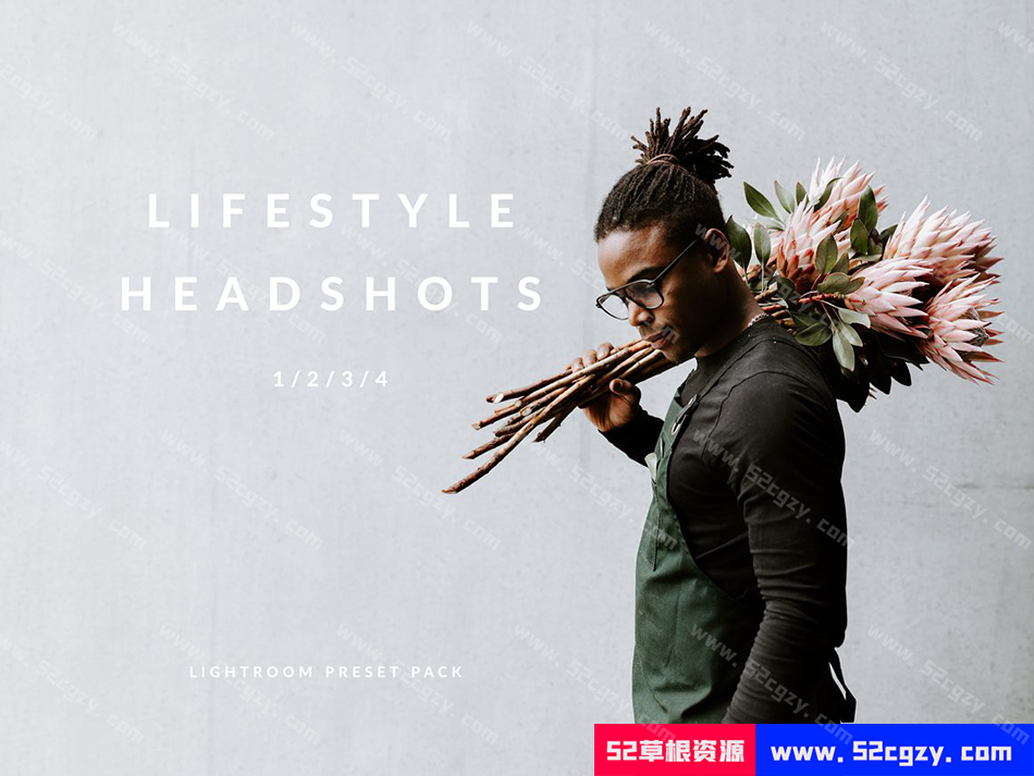 【Lightroom预设】企业或个人品牌形象照后期调色Lifestyle Headshots Preset LR预设 第1张
