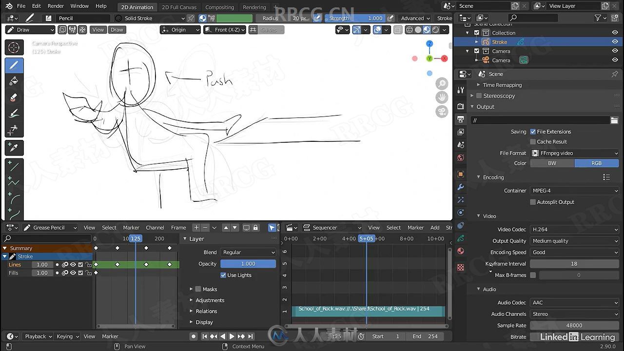 Blender办公室上班族角色动画创建视频教程 3D 第10张