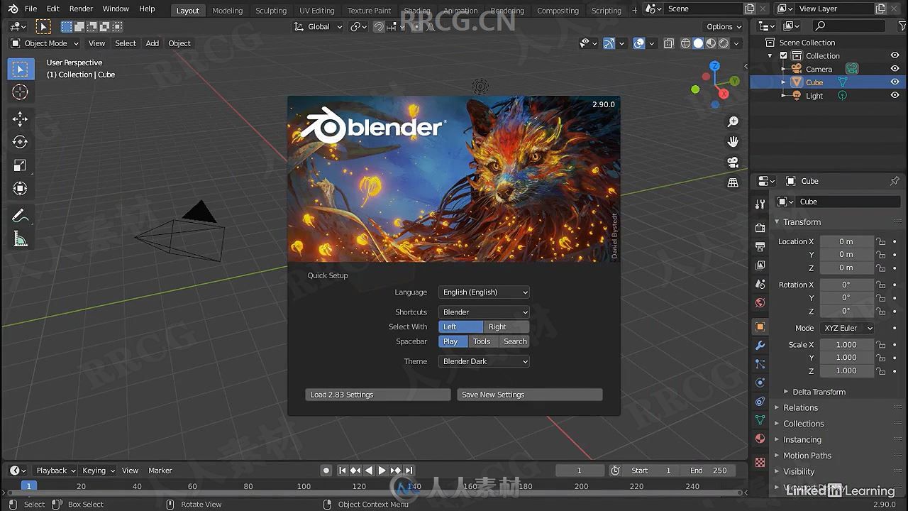 Blender办公室上班族角色动画创建视频教程 3D 第5张