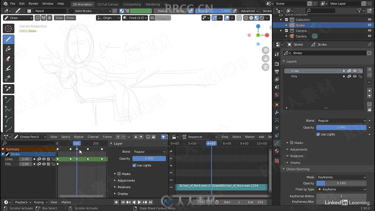 Blender办公室上班族角色动画创建视频教程 3D 第8张